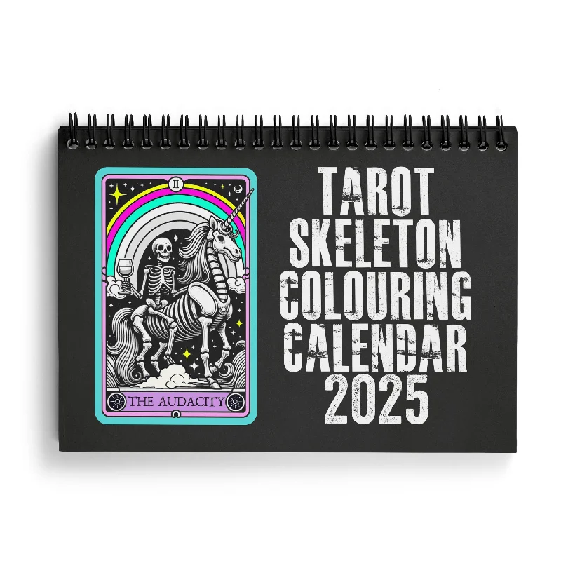 2025 Tarot Colouring Calendar