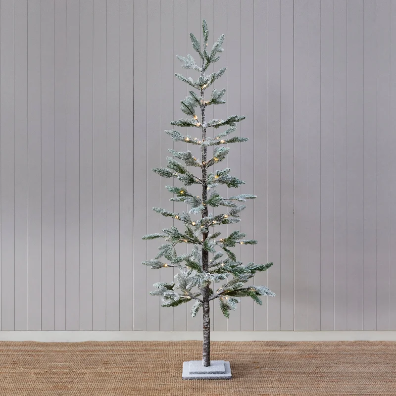 220 Cm Led Snowy Spruce Tree