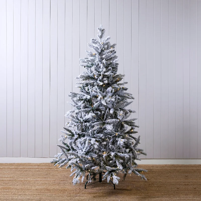 6 Ft Aspen Fir Snow Tree - 270 Led