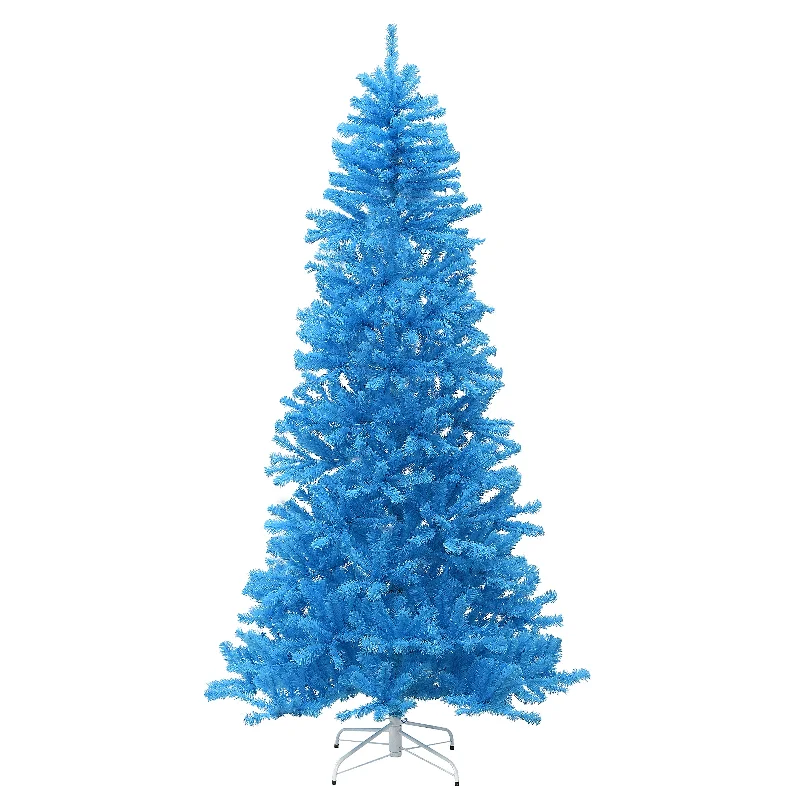 7.5 ft. Colored Trees Blue Tree