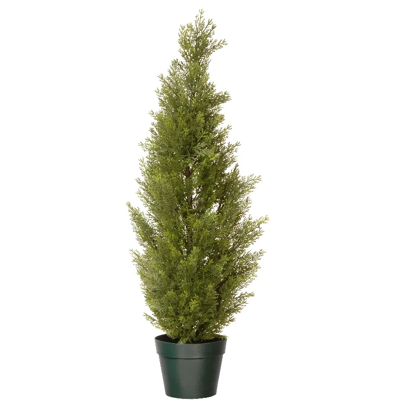 36" Artificial Arborvitae Tree in Growers Pot