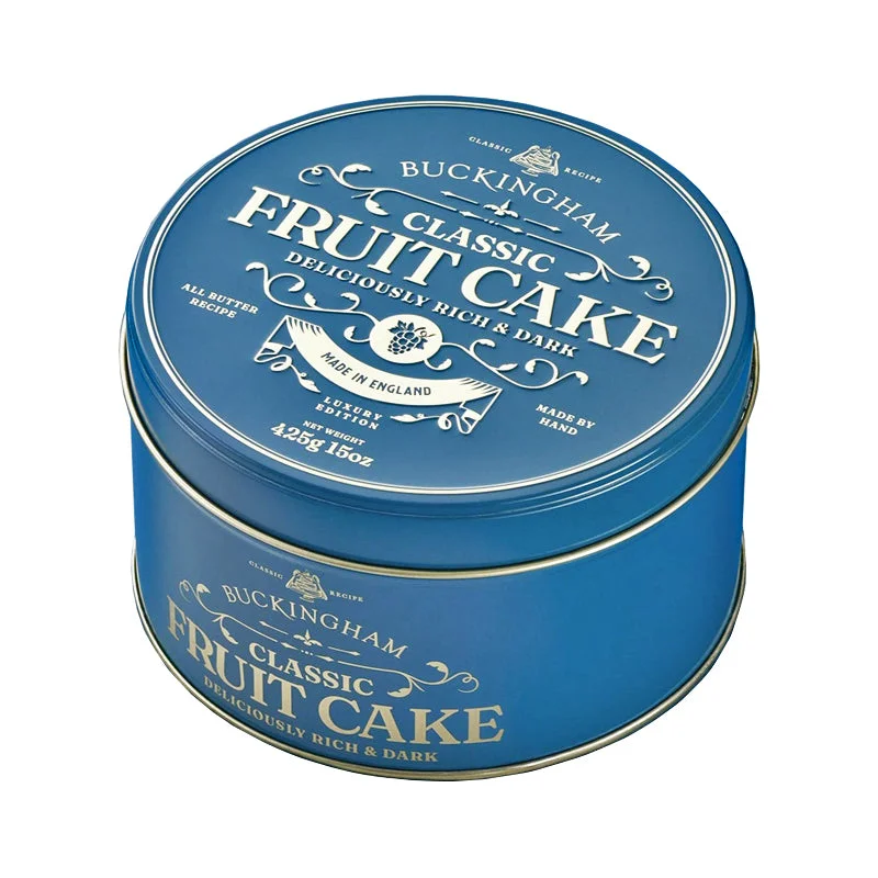 Buckingham Classic Fruit Cake in Vintage Tin