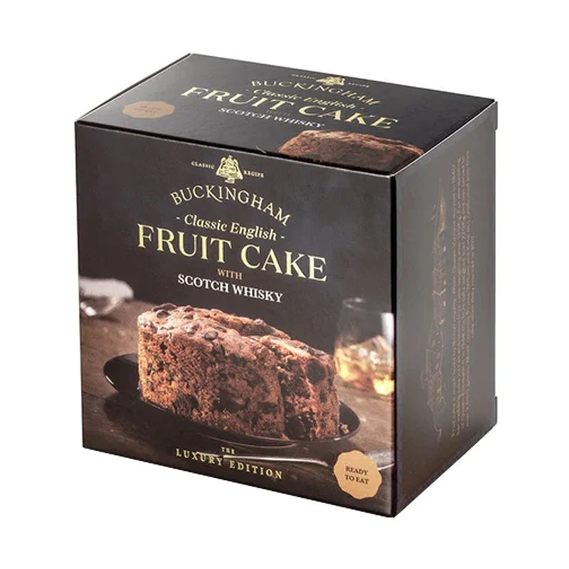 Buckingham Fruit Cake with Scotch Whisky