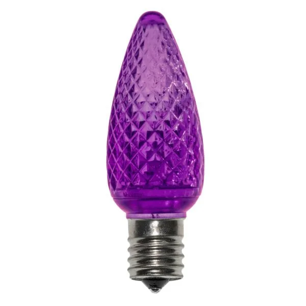 Christmas Candy House C9 SMD LED Retro Fit Purple