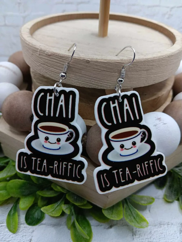 Chai is Tea-Riffic Earrings