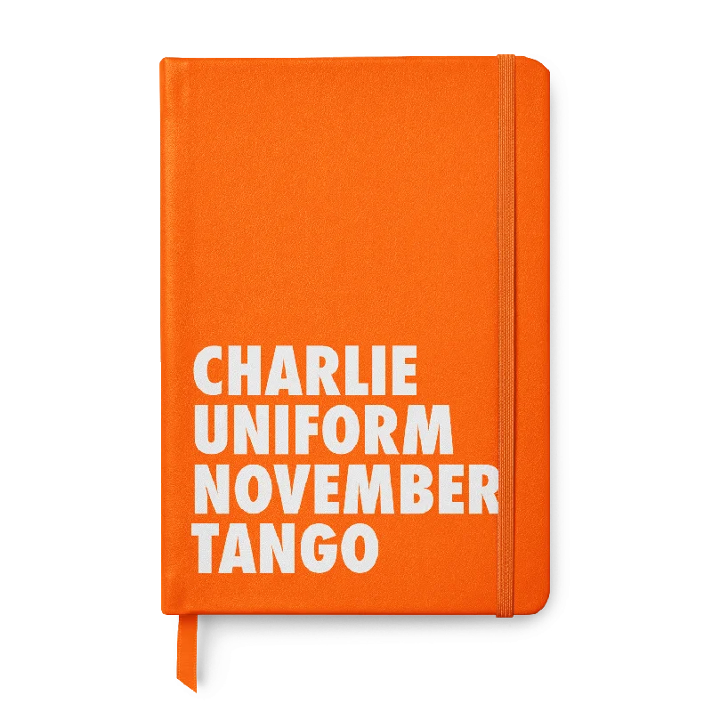 Charlie Leather Style Notebook