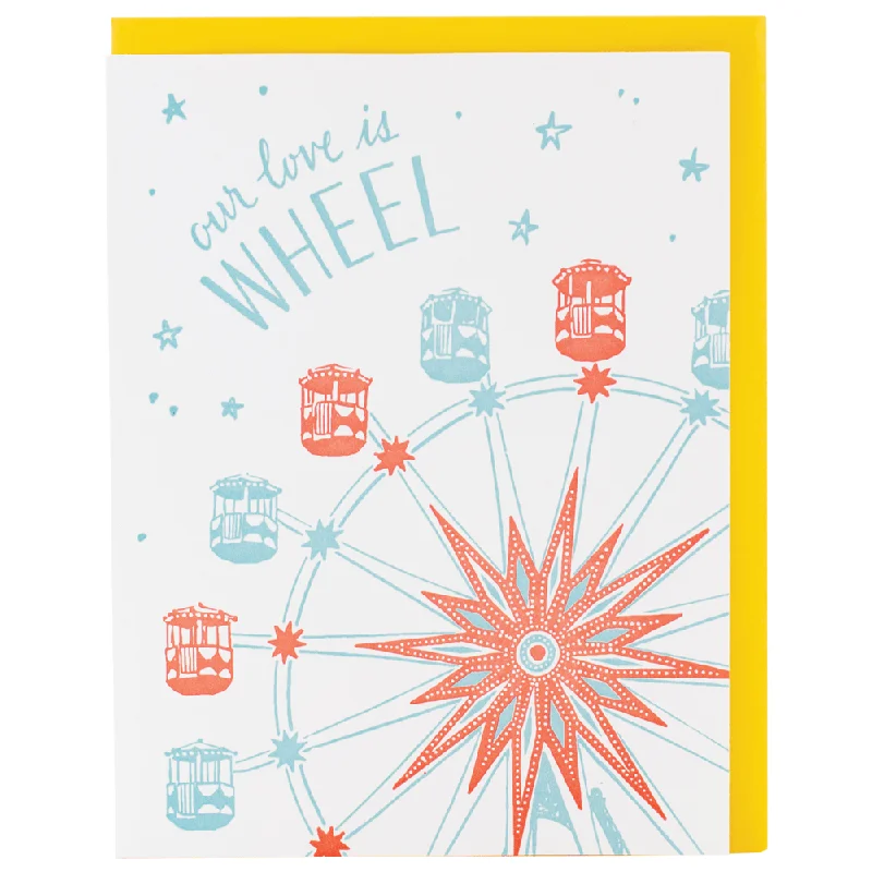 Ferris Wheel Love Card