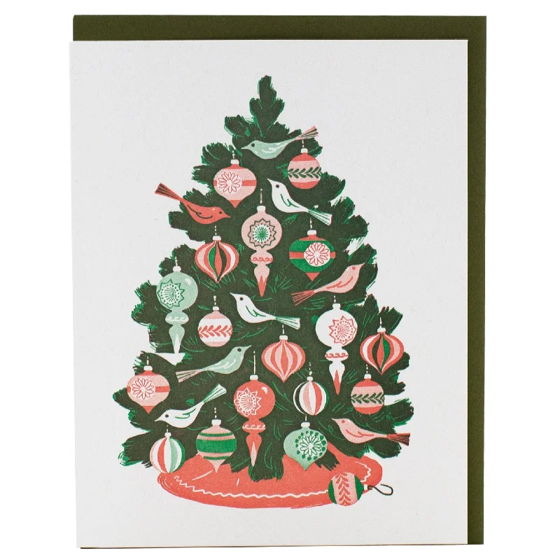 Festive Tree Christmas Card