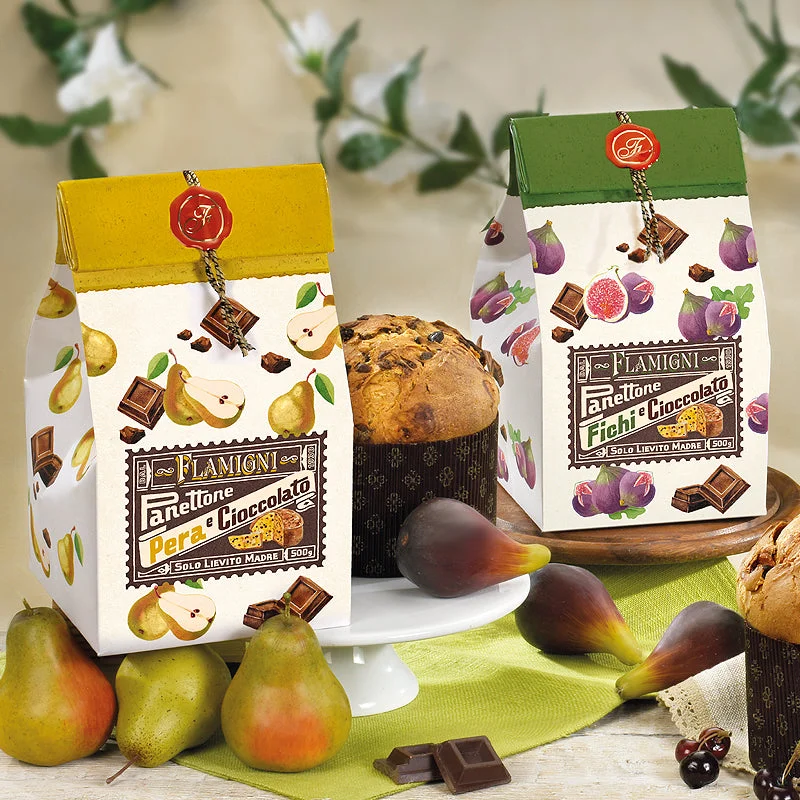 Flamigni Assorted Chocolate & Fruit Panettone