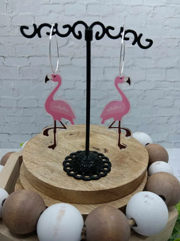 Flamingo Earrings