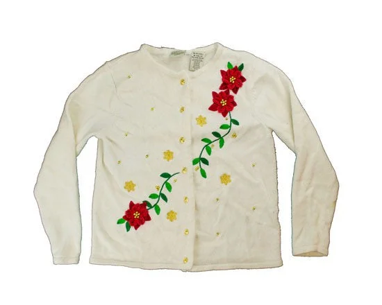 Flowers And Vines-X-Small Christmas Sweater