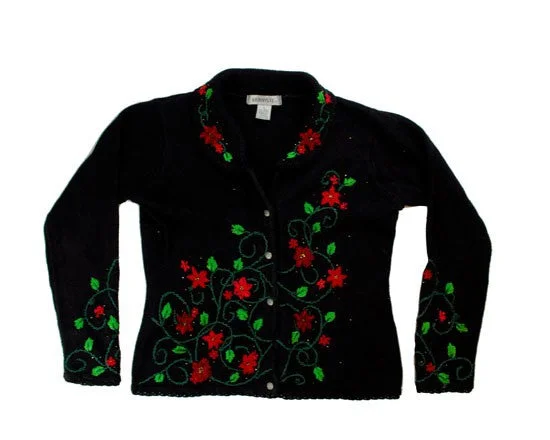 Flowers And Vines-Small Christmas Sweater