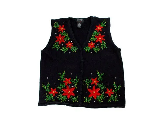 Flowers And Vines-Small Christmas Sweater