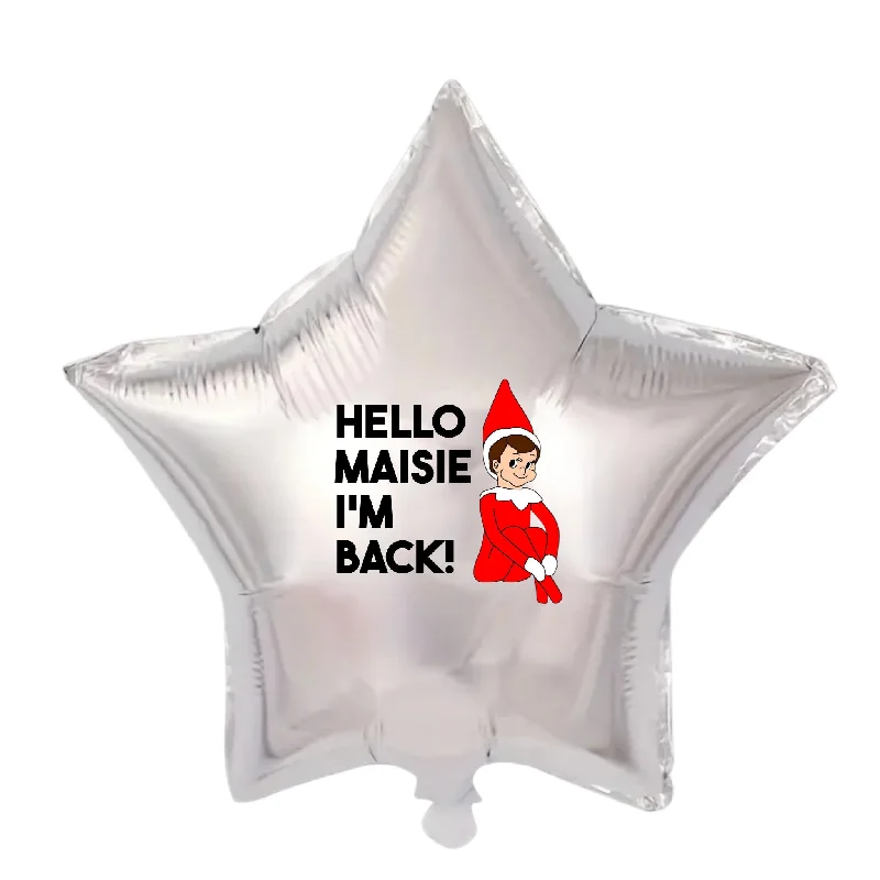 Foil Balloon - Elf On The Shelf