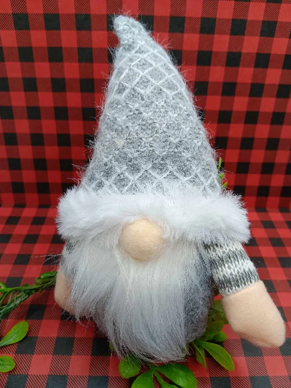 Grey Gnome Ornament