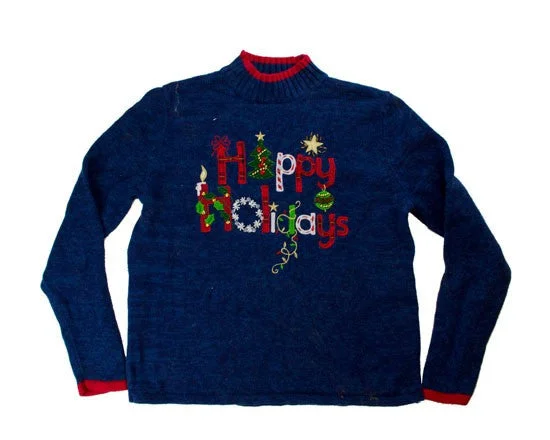 Happy Holidays-Small Christmas Sweater