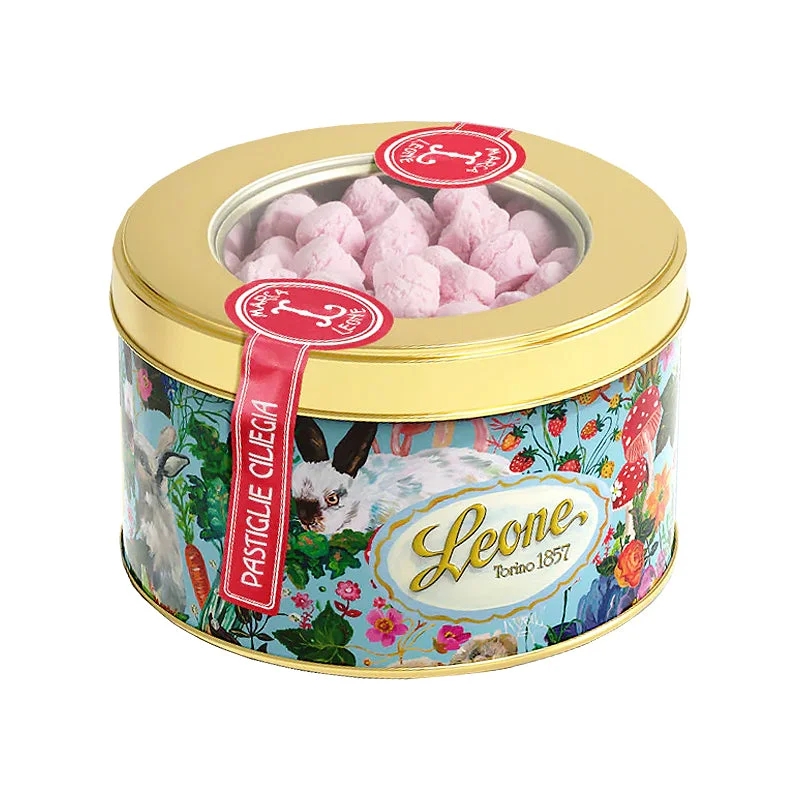 Leone Cherry Pastilles in Nathalie Lété Tin