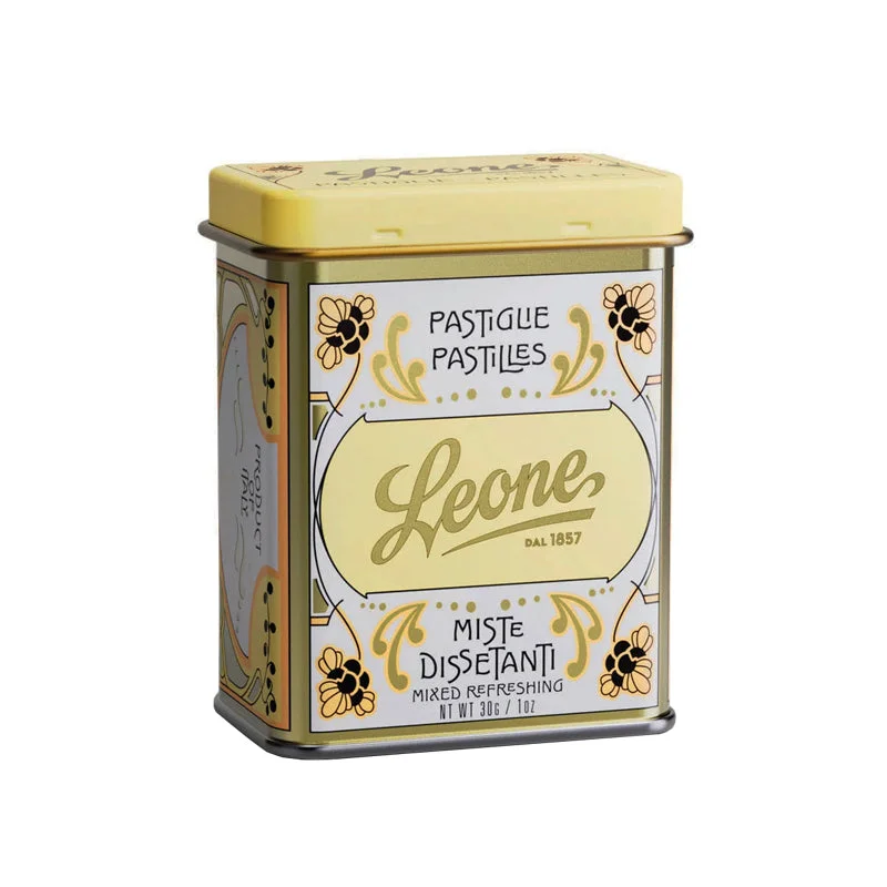 Leone Mixed Pastilles in Tin