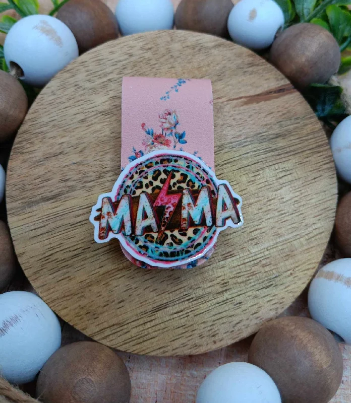 Mama Leopard Magnetic Bookmark