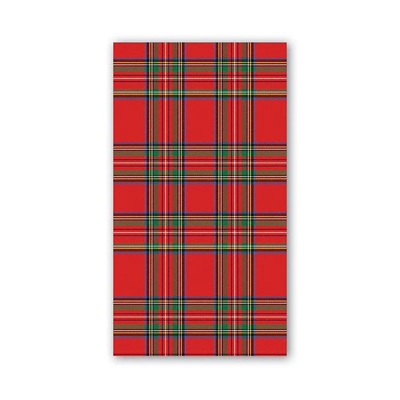 Michel Design Works Hostess Napkins ~ Tartan