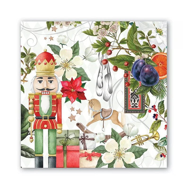 Michel Design Works Luncheon Napkins ~ Nutcracker Suite