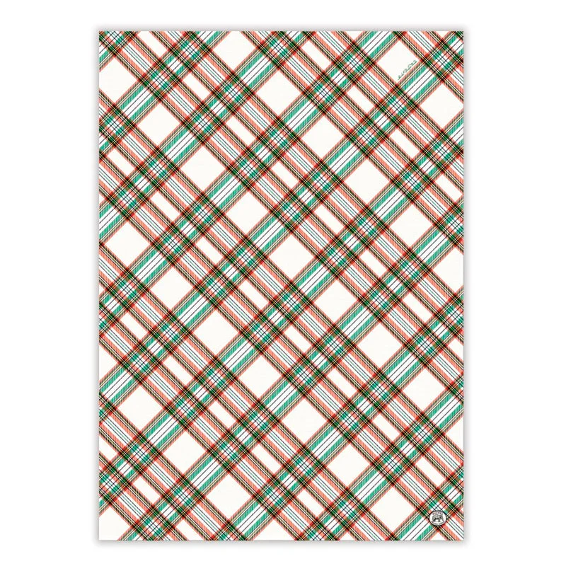 Michel Design Works Tea Towel ~ Vintage Plaid