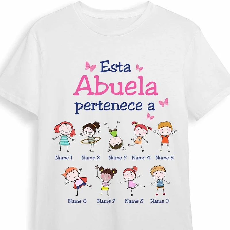 Personalized Abuela Spanish Grandma Belongs T Shirt AP97 81O34