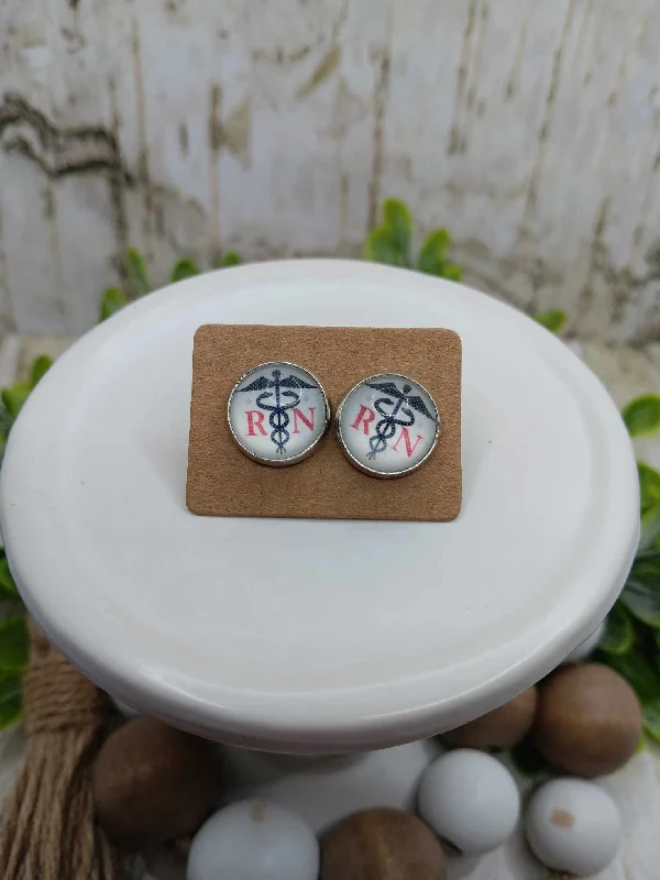 RN Nurse Earrings