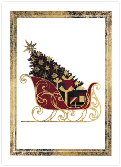 Sleigh Holiday Card