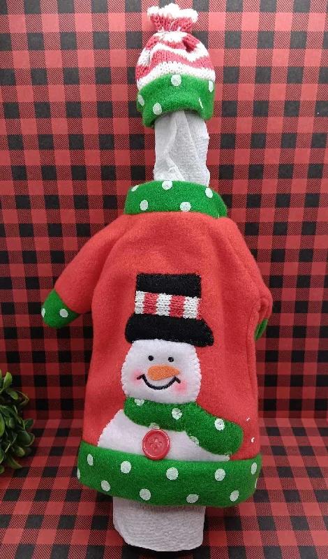 Snowman Sweater Decor Outfit