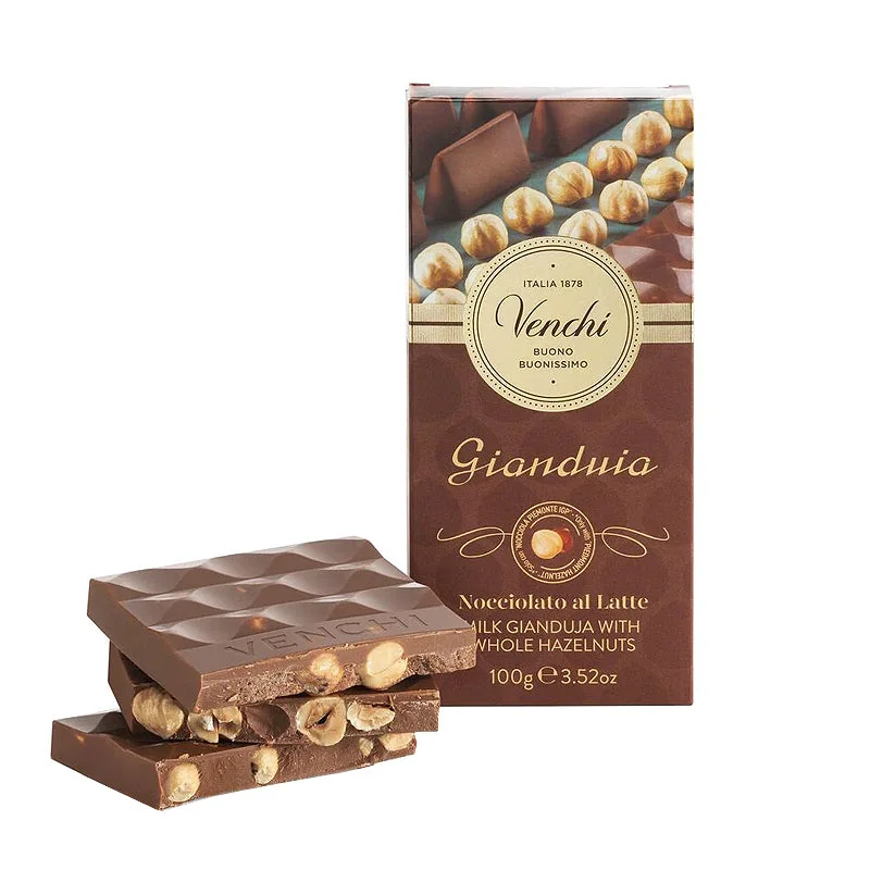 Venchi Gianduja Milk Chocolate Tablet