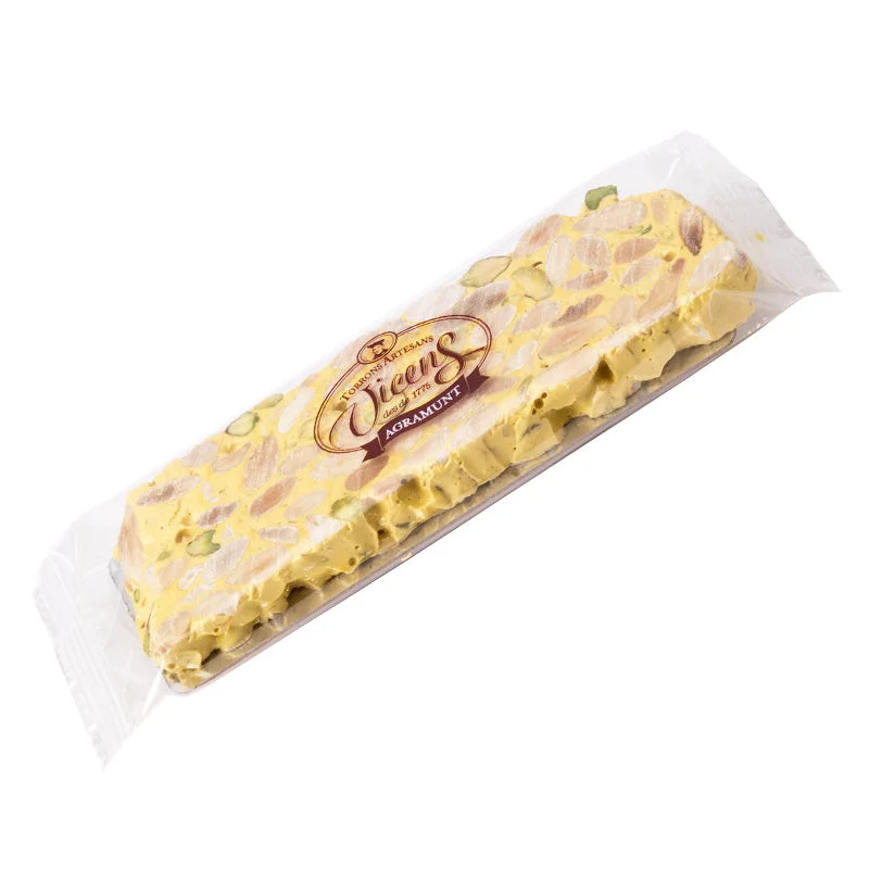 Vicens Brittle Lemon, Almond & Pistachio Nougat