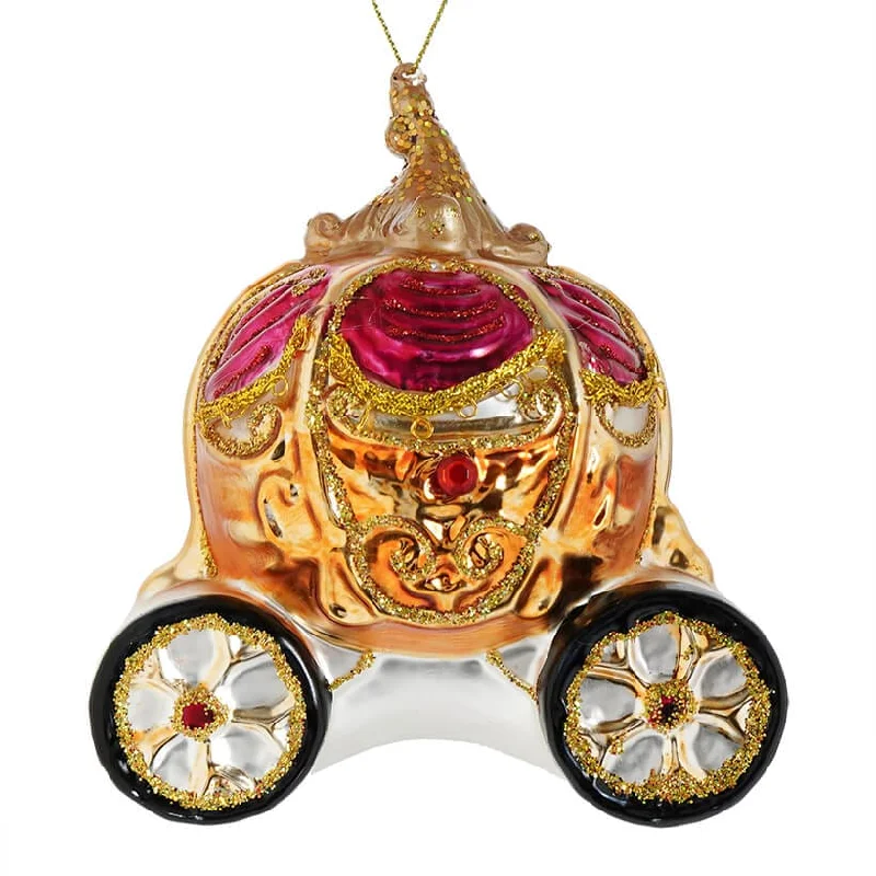 Cinderella Pumpkin Carriage Ornament