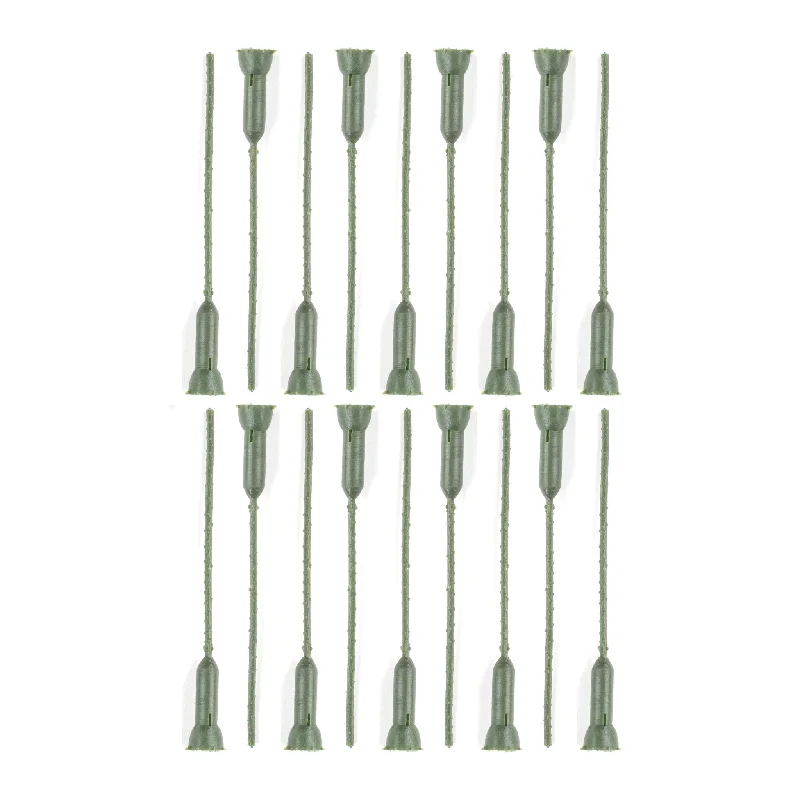 Christmas Star Decorations Wire Extension stem M 12cm 18pcs
