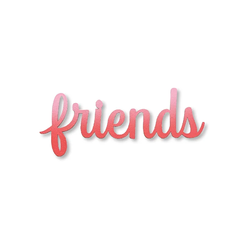 "Friends" Magnet - Pink