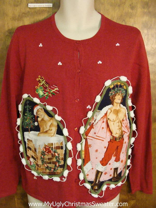 Christmas Cozy Outfits Hottie Guy Ugly Christmas Sweater