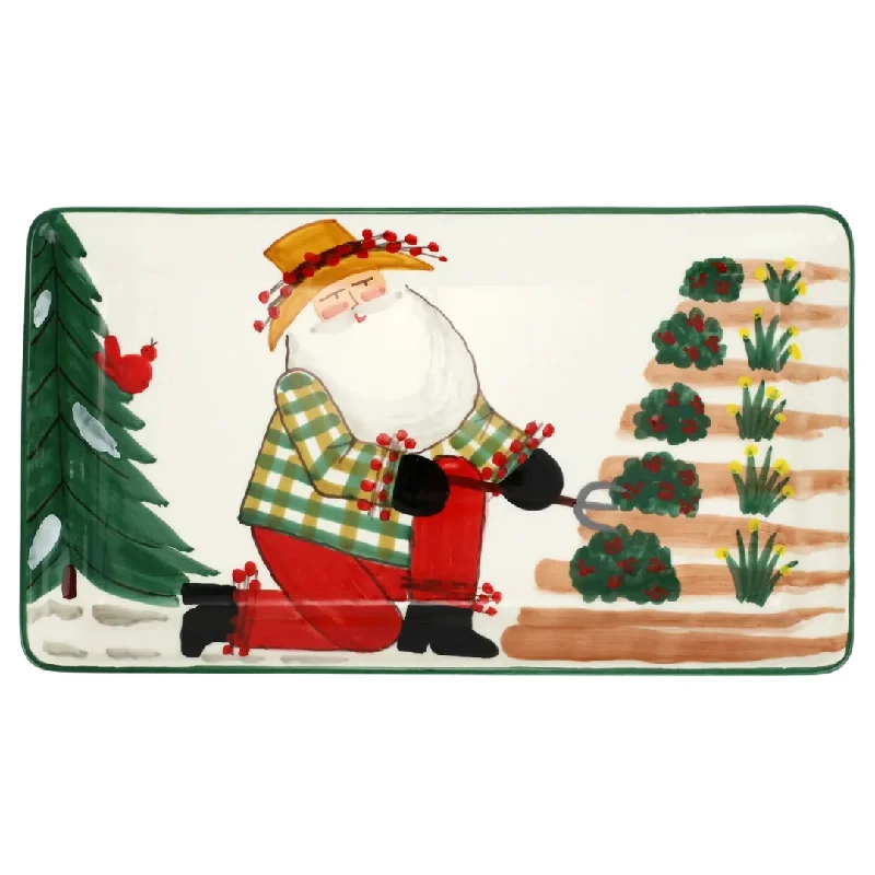 Old St. Nick - Limited Edition Rectangular Platter 2022