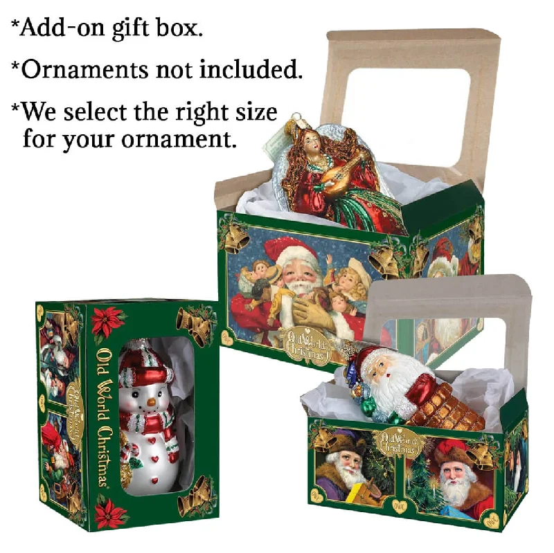 Ornament Gift Box Add-on. We select the size.