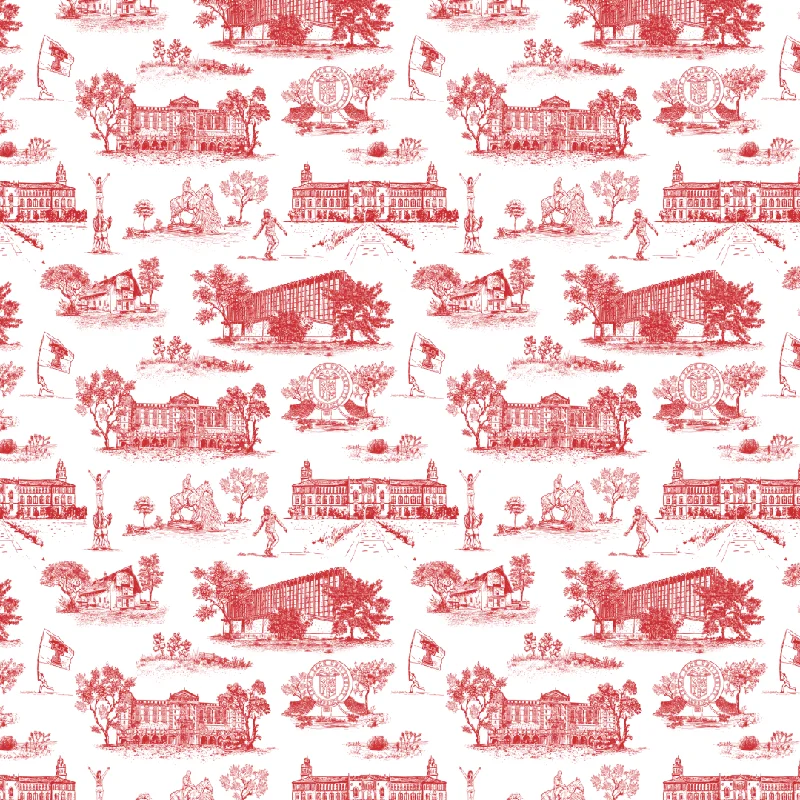 Texas Tech University Wrapping Paper / Red