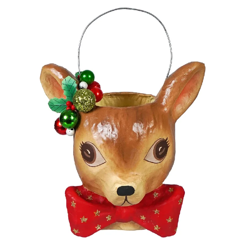 Christmas Cozy Outfits Small Fawnie Bucket