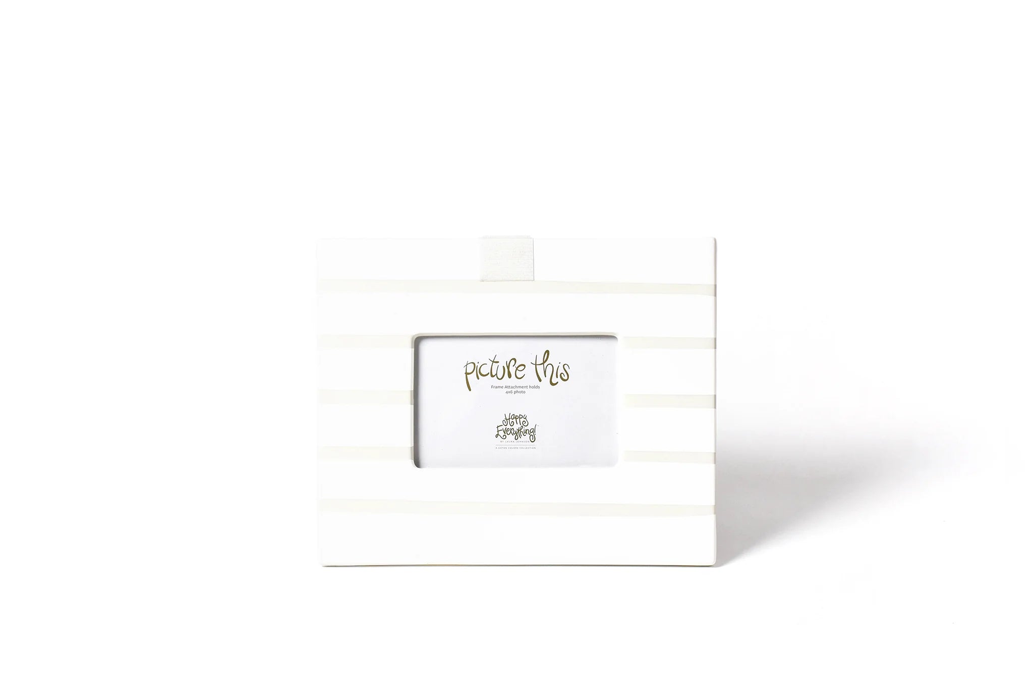 Christmas Snowy Pathways White Stripe Mini Frame